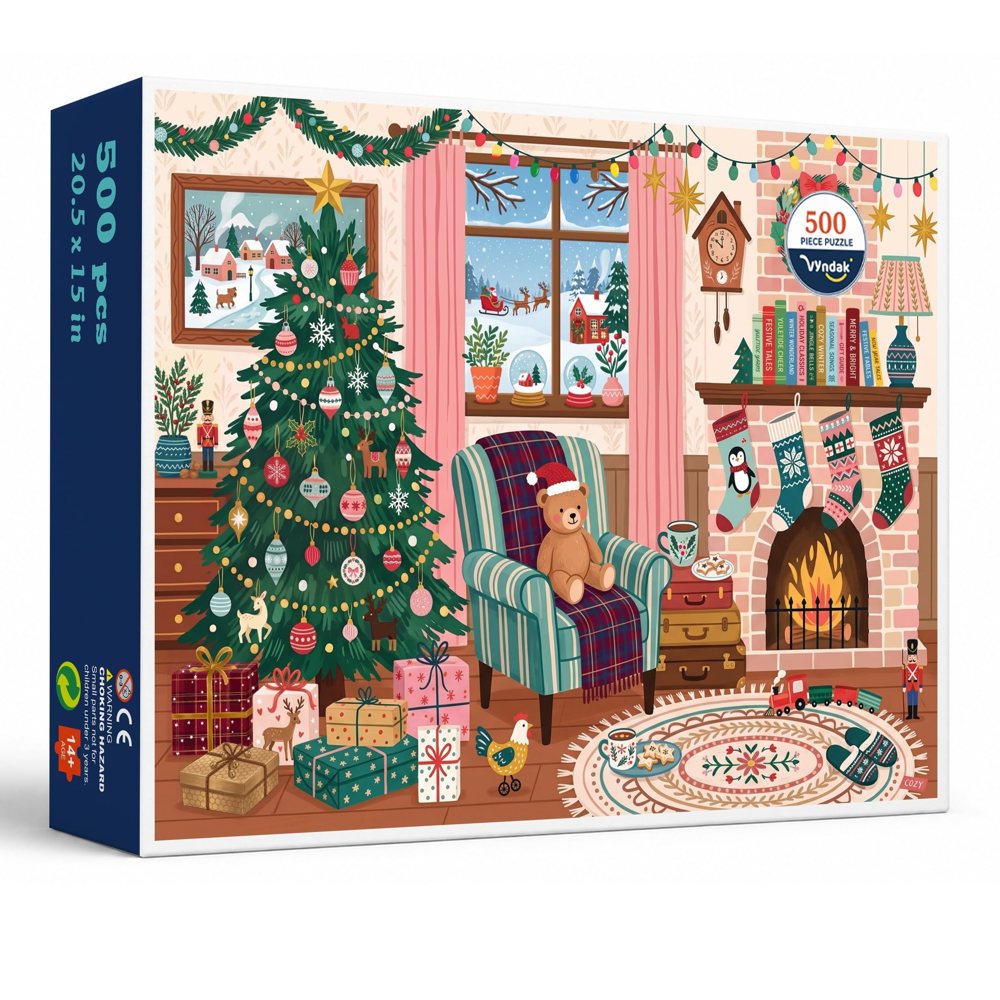 Cozy Living Room 500 piece jigsaw puzzle