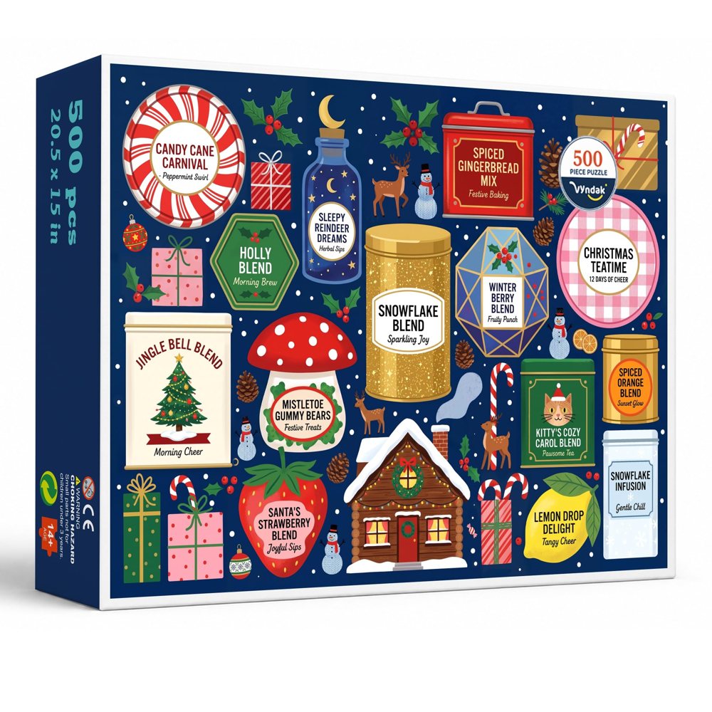 Christmas Pantry 500 piece jigsaw puzzle